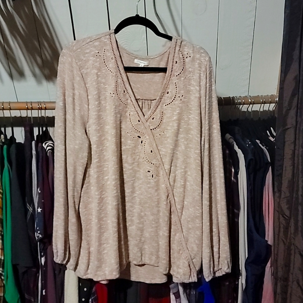 Blush colored top